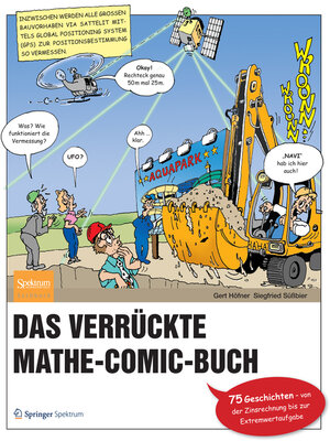 cover image of Das verrückte Mathe-Comic-Buch